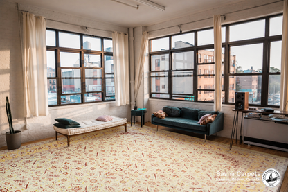 Millefleurs - Quarter Moon Silk Carpet