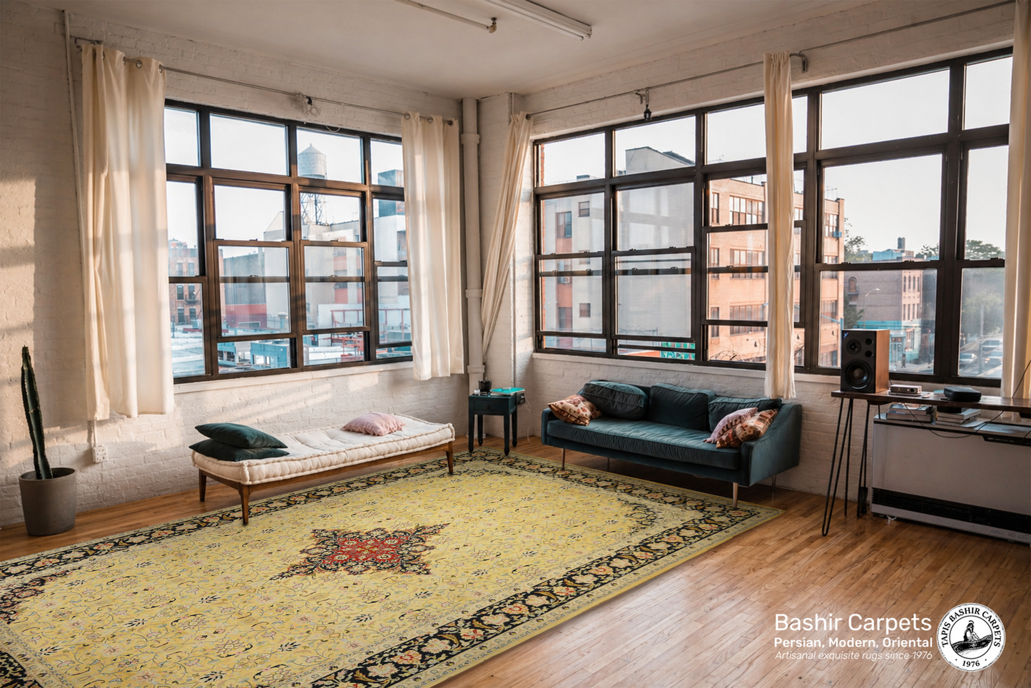 Ghoum Silk Carpet