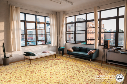 Millefleurs - Quarter Moon Silk Carpet
