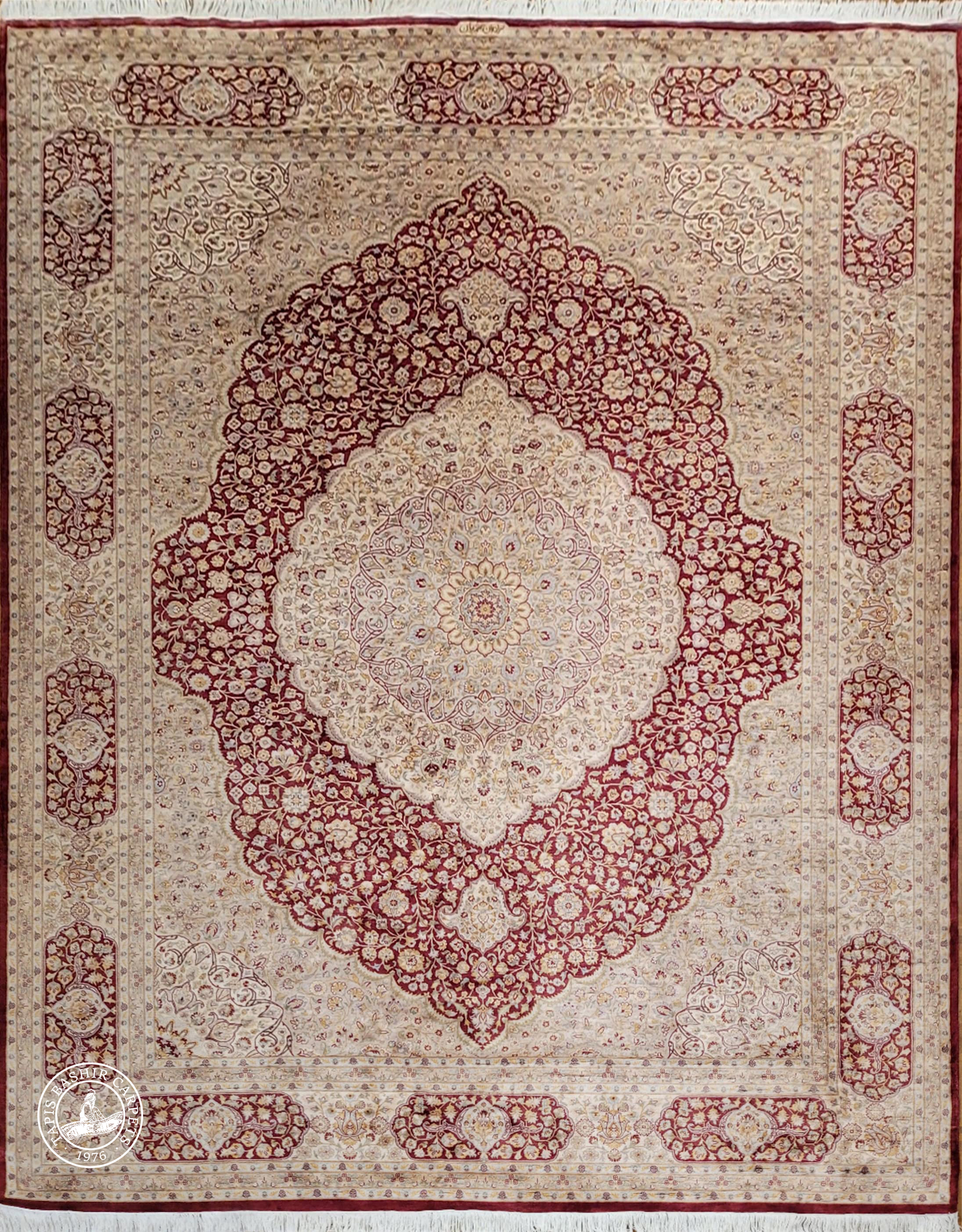Isfahan Silk Carpet