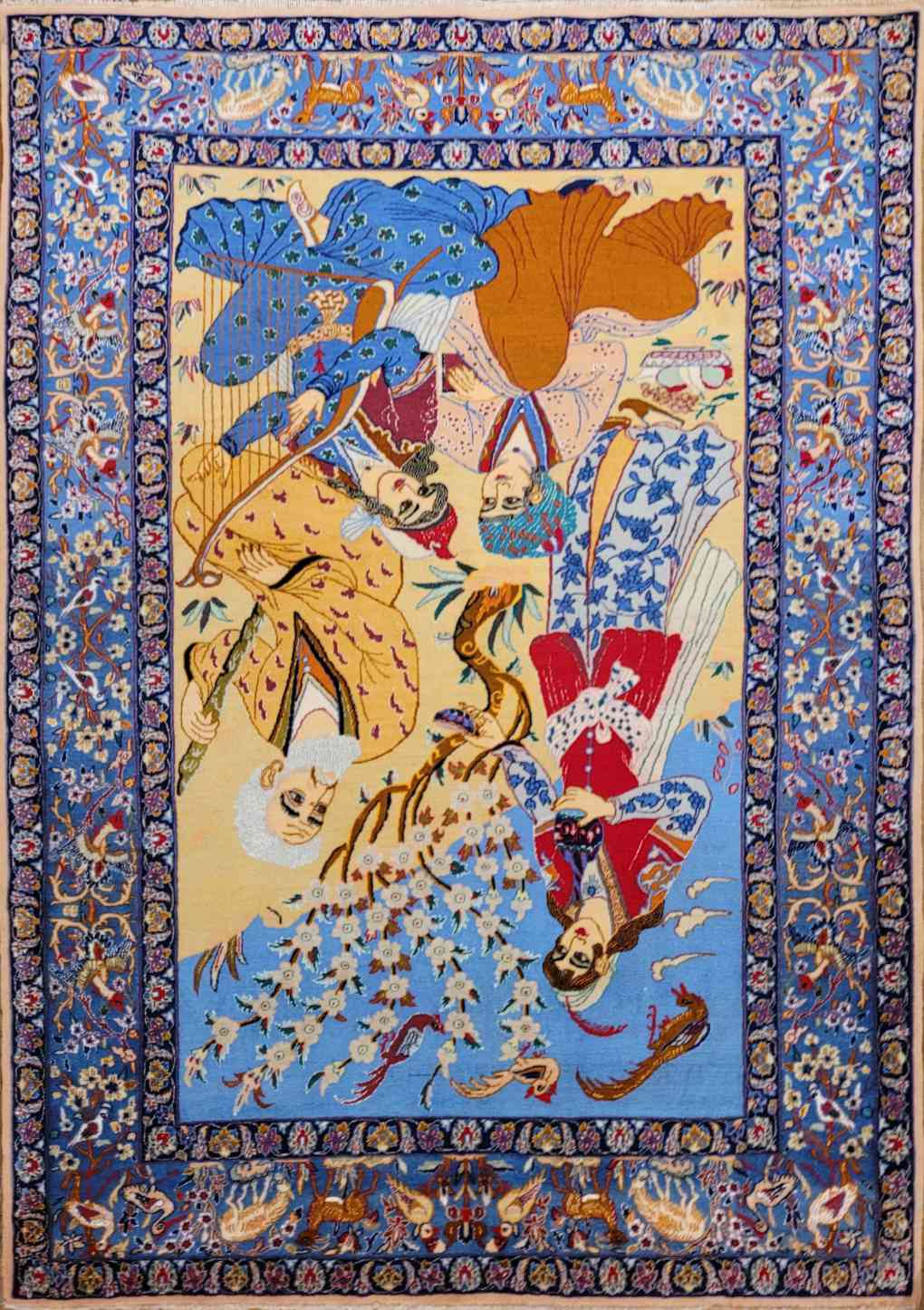 Isfahan Semi-antique Omar Khayyam,  circa 1950