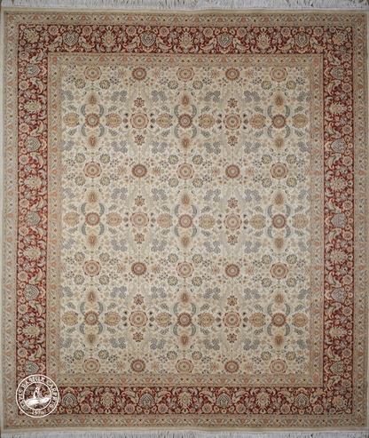 Ghoum Millefleurs Hazar Dastaan Silk Carpet