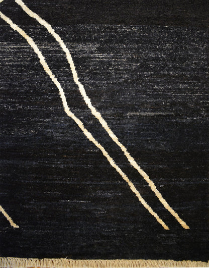 Beni Ouarain Moroccan Style Rug | 7'7" x 5'10" | Home Decor | Hand-knotted Area Rug