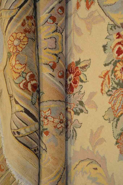 Savonnerie Carpet | 18'8" x 12'1" | Genuine Hand-knotted | New Area Rug