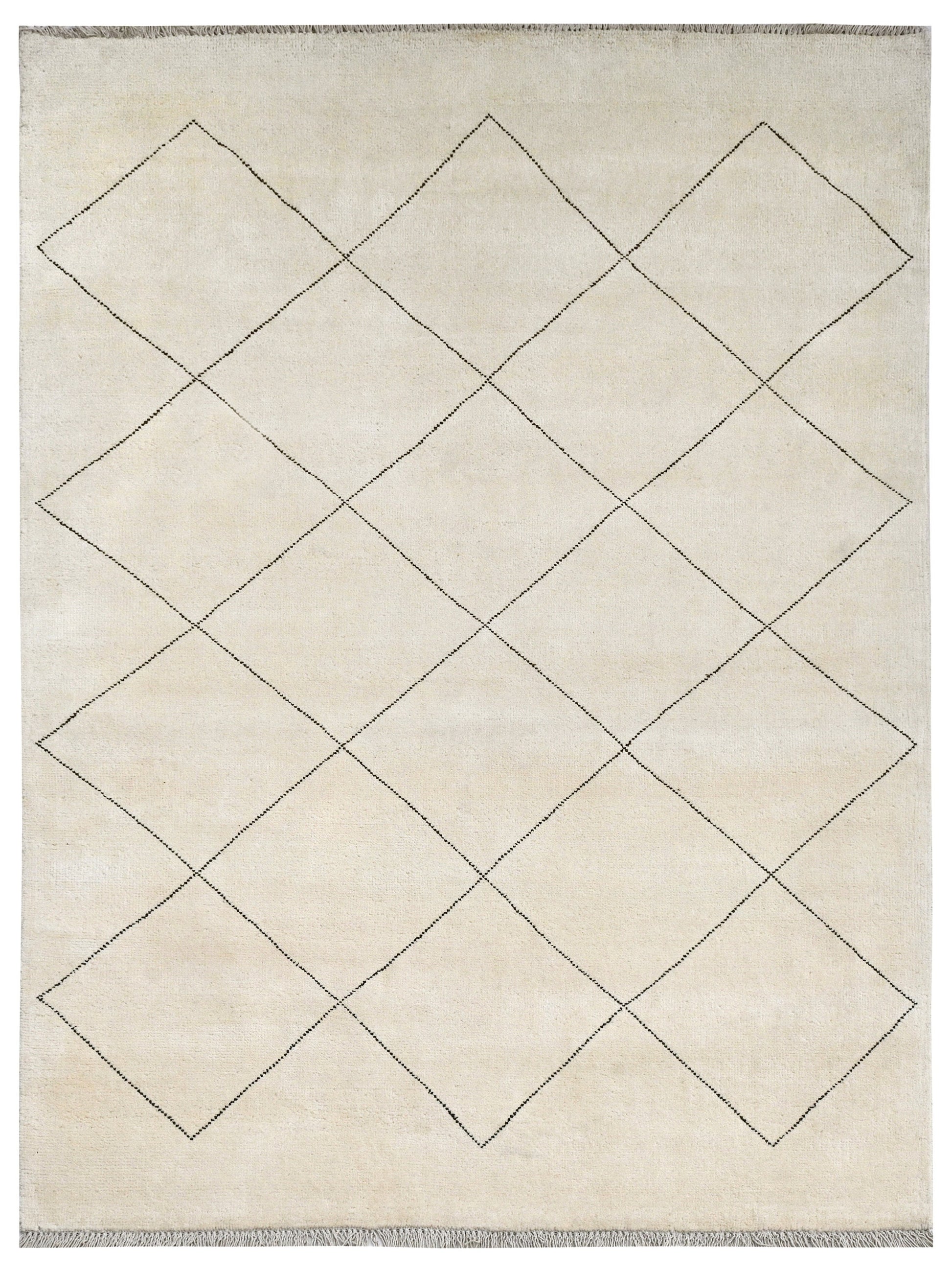 Beni Ouarain Sahara | 8'3" x 5'8" | Home Decor | Moroccan Style Hand-knotted Area Rug
