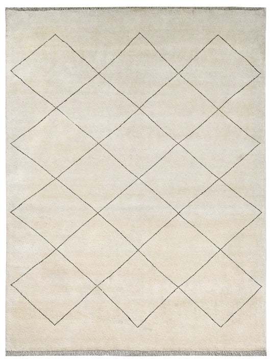 Beni Ouarain Sahara | 8'3" x 5'8" | Home Decor | Moroccan Style Hand-knotted Area Rug