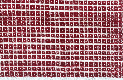 Modern Wool Rug | 9' x 6'1" | Home Decor | Hand-Knotted Area Rug