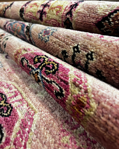 Kazakh Wool Carpet | 8'8" x 5'11" | Home Decor | Hand-Knotted Rug