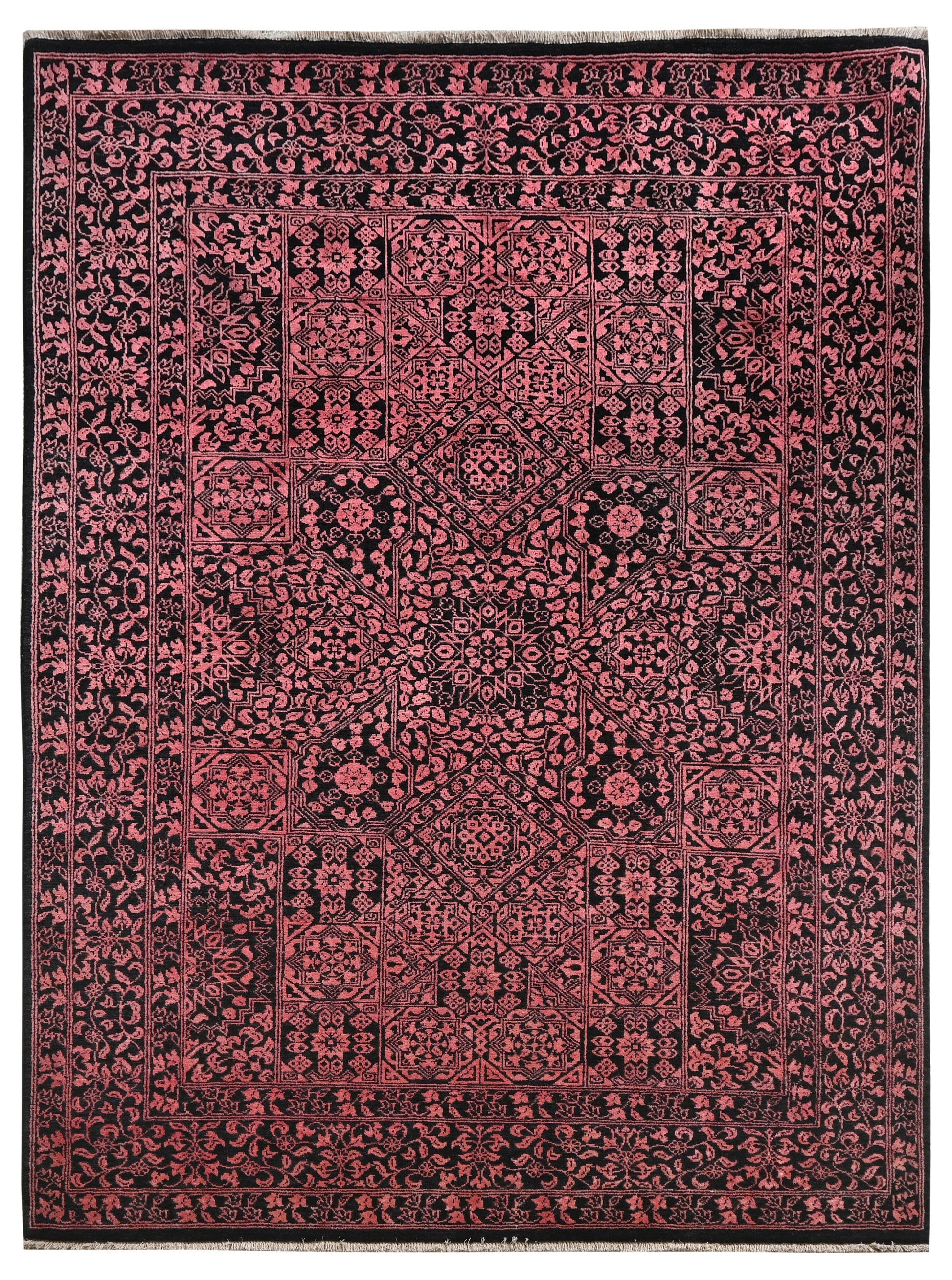 Mamluk Wool Rug | 8'3" x 6" | Genuine Hand-knotted | New Area Rug