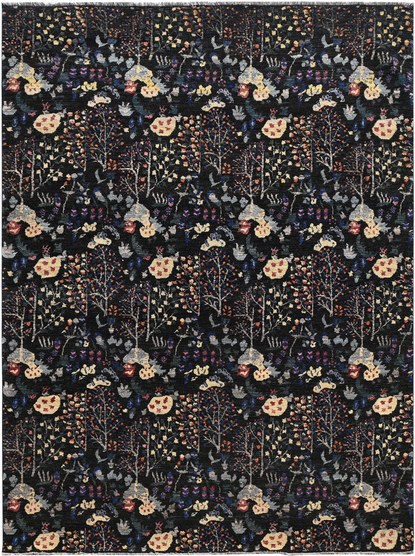 Central Park Carpet | 10'1" x 8' | Genuine Hand-knotted Carpet | New Area Rug