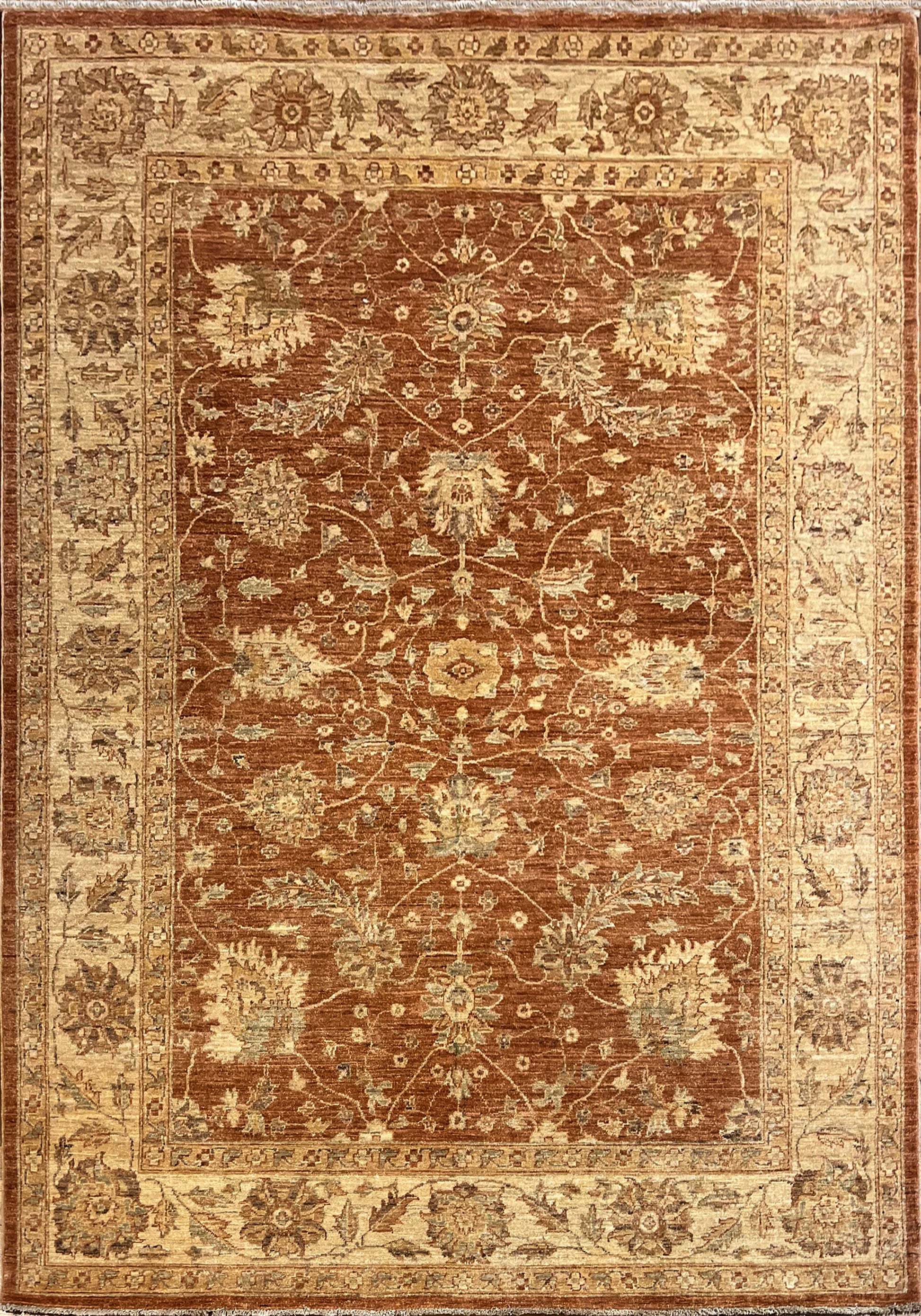 Balkh Carpet | 8'8" x 6'' | Home Decor | Hand-Knotted Rug