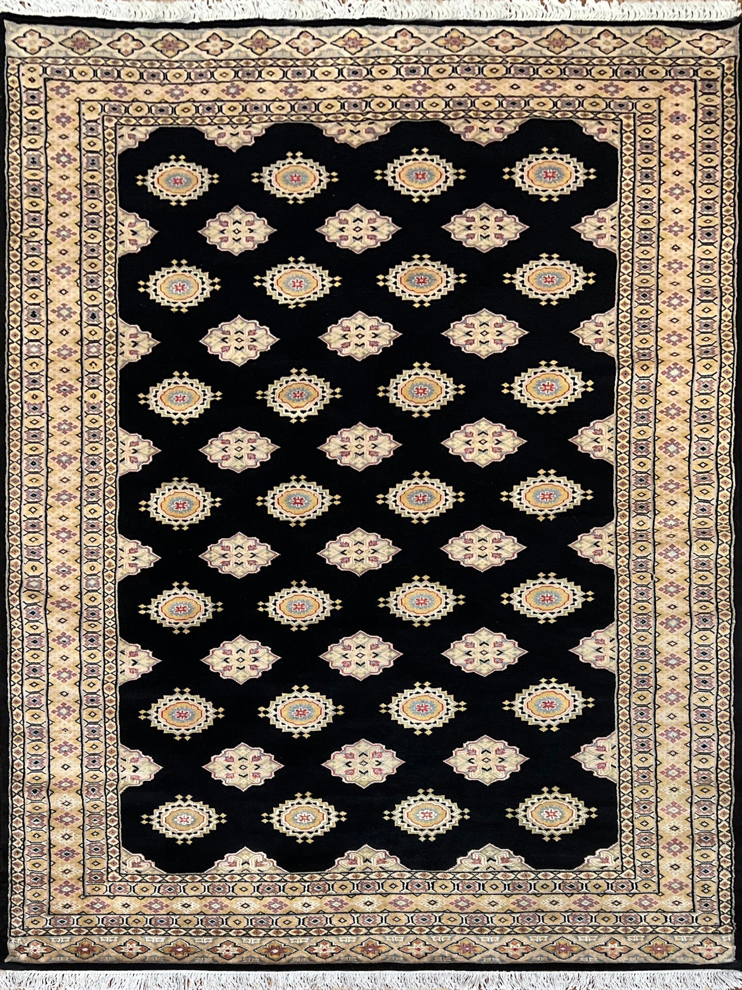 Bokhara Shah Saloor Rug | 9'2" x 6'2" | Home Decor | Hand-knotted Area Rug