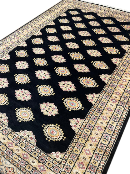 Bokhara Shah Saloor Rug | 9'2" x 6'2" | Home Decor | Hand-knotted Area Rug