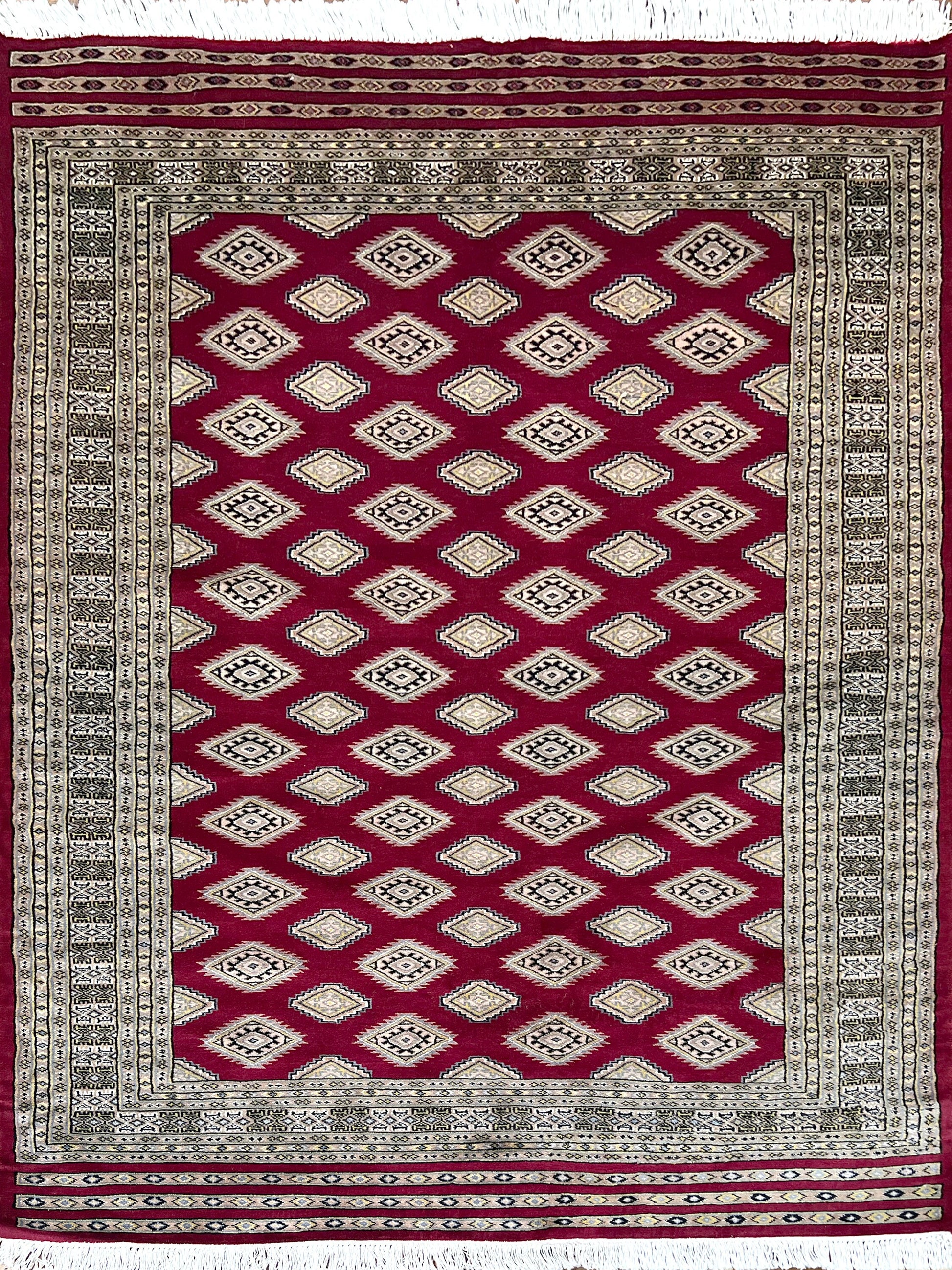 Pende Bokhara Rug | 6'9" x 4'8" | Home Decor | Hand-knotted Area Rug