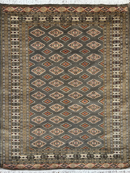 Pende Bokhara Rug | 6'4" x 4'8" | Home Decor | Hand-knotted Area Rug