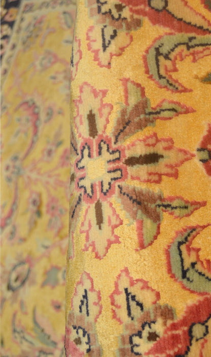 Millefleurs Tauris Runner Rug | 6' x 2'6" | Genuine Hand-knotted Rug | Area Rug