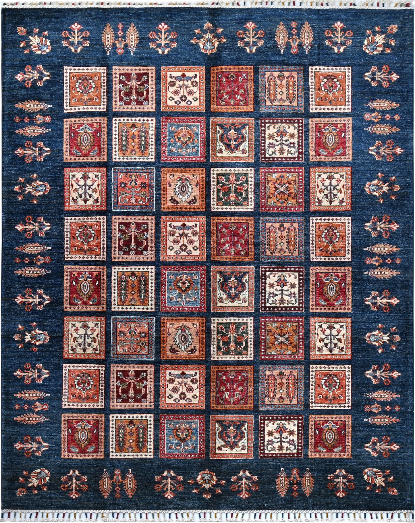 Four Gardens of Paradise Rug | 7'10" x 5'9" | Home Decor | Wool Area Rug