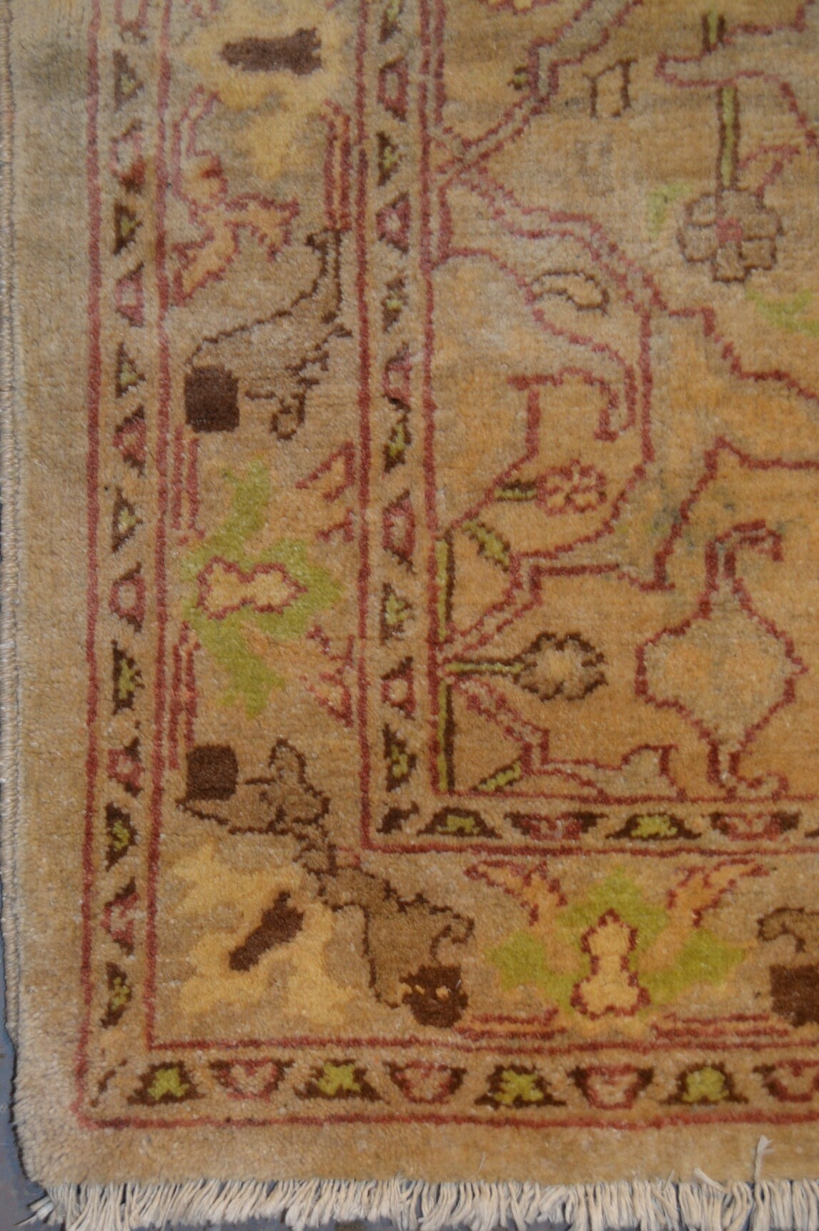 Bakshaish Runner Rug | 11'9" x 3'3" | Genuine Hand-knotted Rug | Area Rug