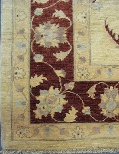Nimruz Lotus Gardens Carpet | 12' x 9'3" | Home Decor | Wool Area Rug