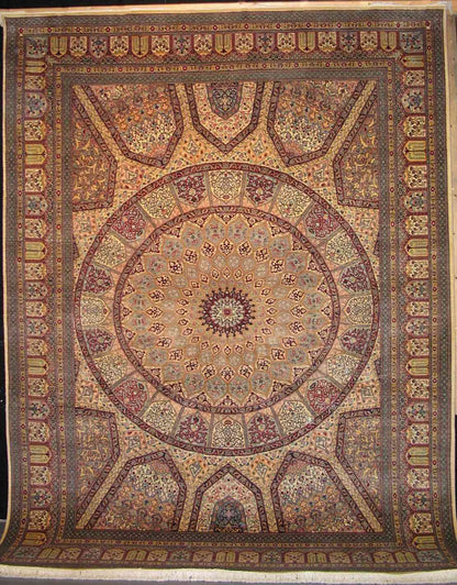 Palace Dome Carpet | 12' x 9' | Home Decor | Wool Area Rug