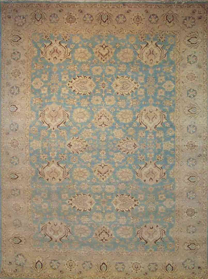 Oushak Wool Carpet | 8'2" x 6'1" | Home Decor | Wool Area Rug