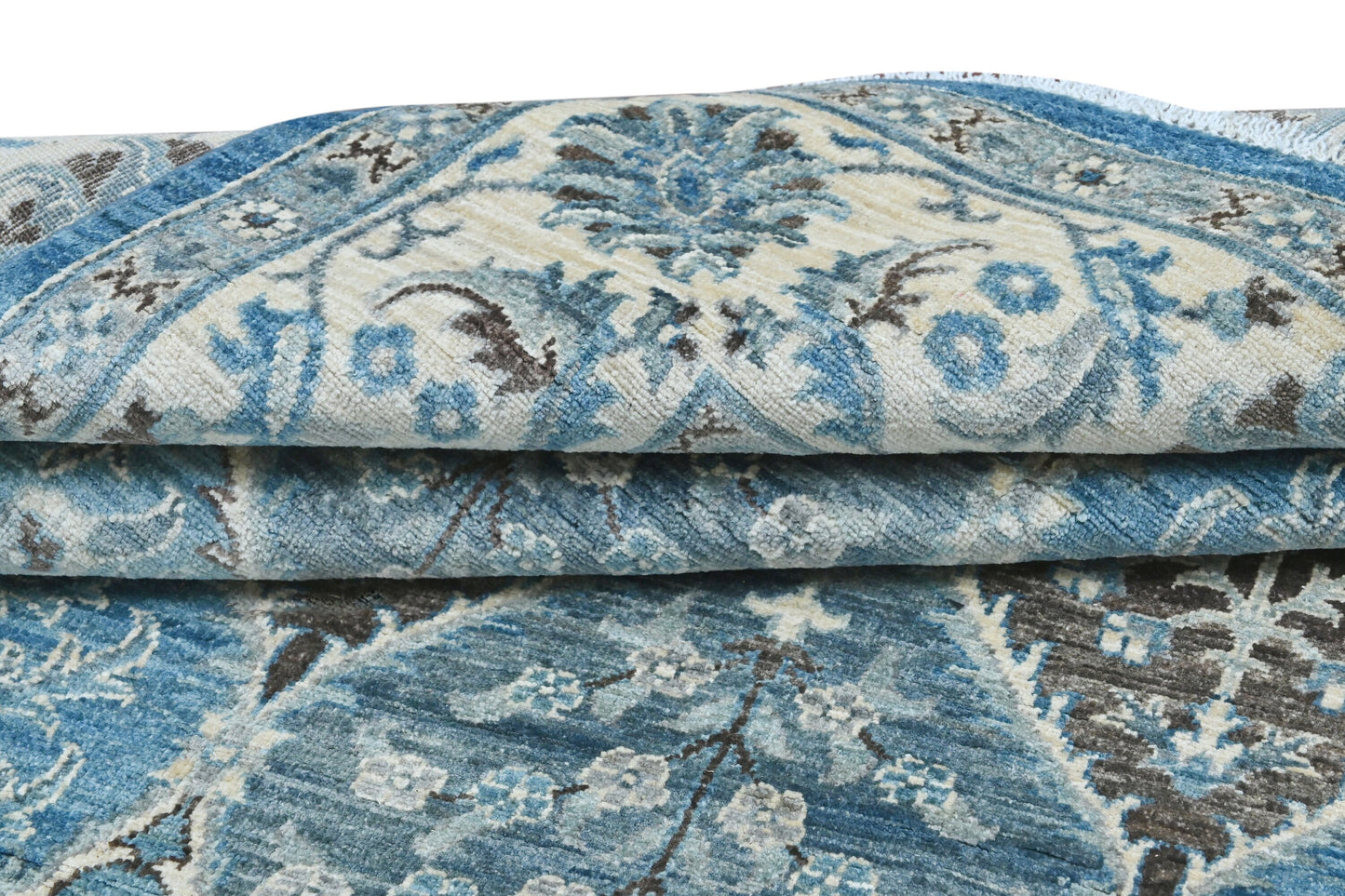 Gardens of Babylon Carpet | 9'2" x 6'4" | Home Decor | Hand-knotted Wool Area Rug