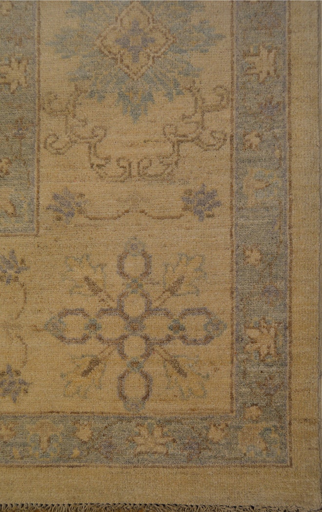 Paktika Farzad Gardens Carpet | 13'7" x 9'11" | Home Decor | Hand-knotted Wool Area Rug