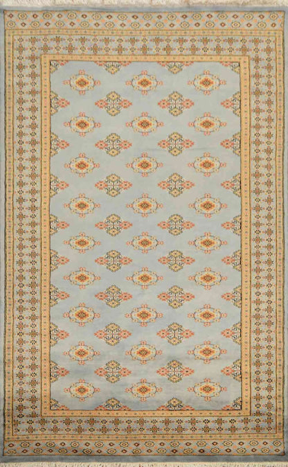 Bokhara Yomud Carpet | 8'2" x 5' | Home Decor | Wool Area Rug