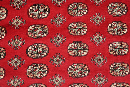 Bokhara Royal Tekke Carpet | 12'4" x 8'11" | Home Decor | Hand-knotted Wool Area Rug