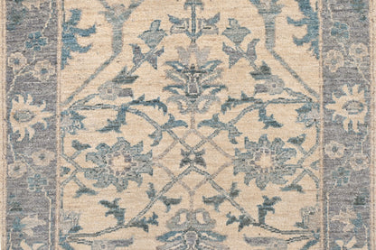 Kandahar Gardens Runner Rug | 16'1" x 2'11" | Genuine Hand-knotted Rug | Area Rug