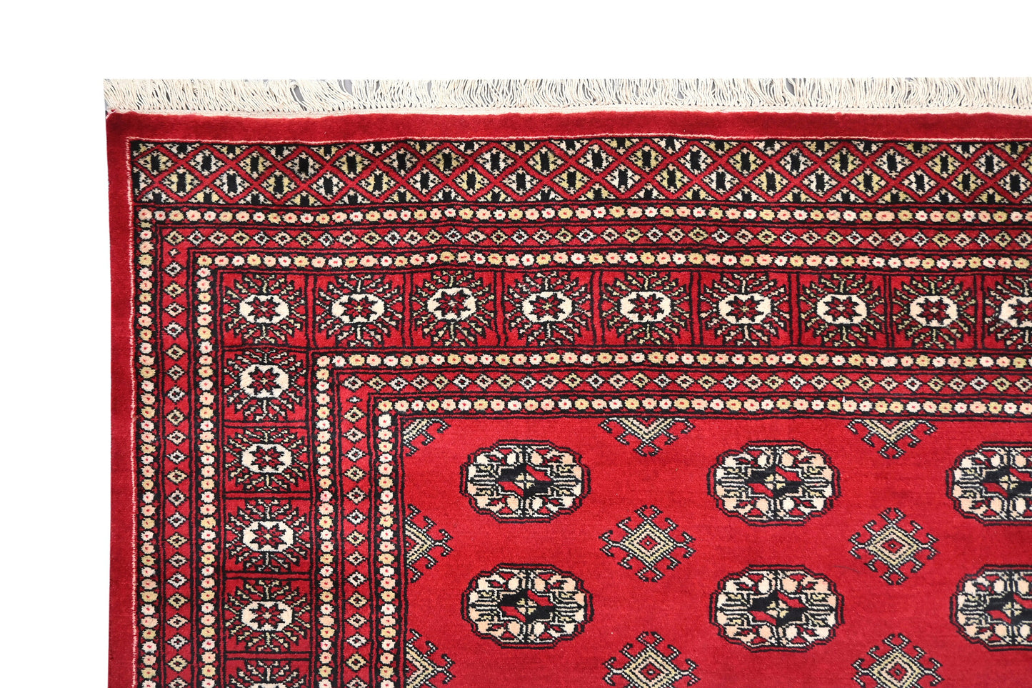 Bokhara Royal Tekke Carpet | 8'11" x 6' | Home Decor | Hand-knotted Wool Area Rug