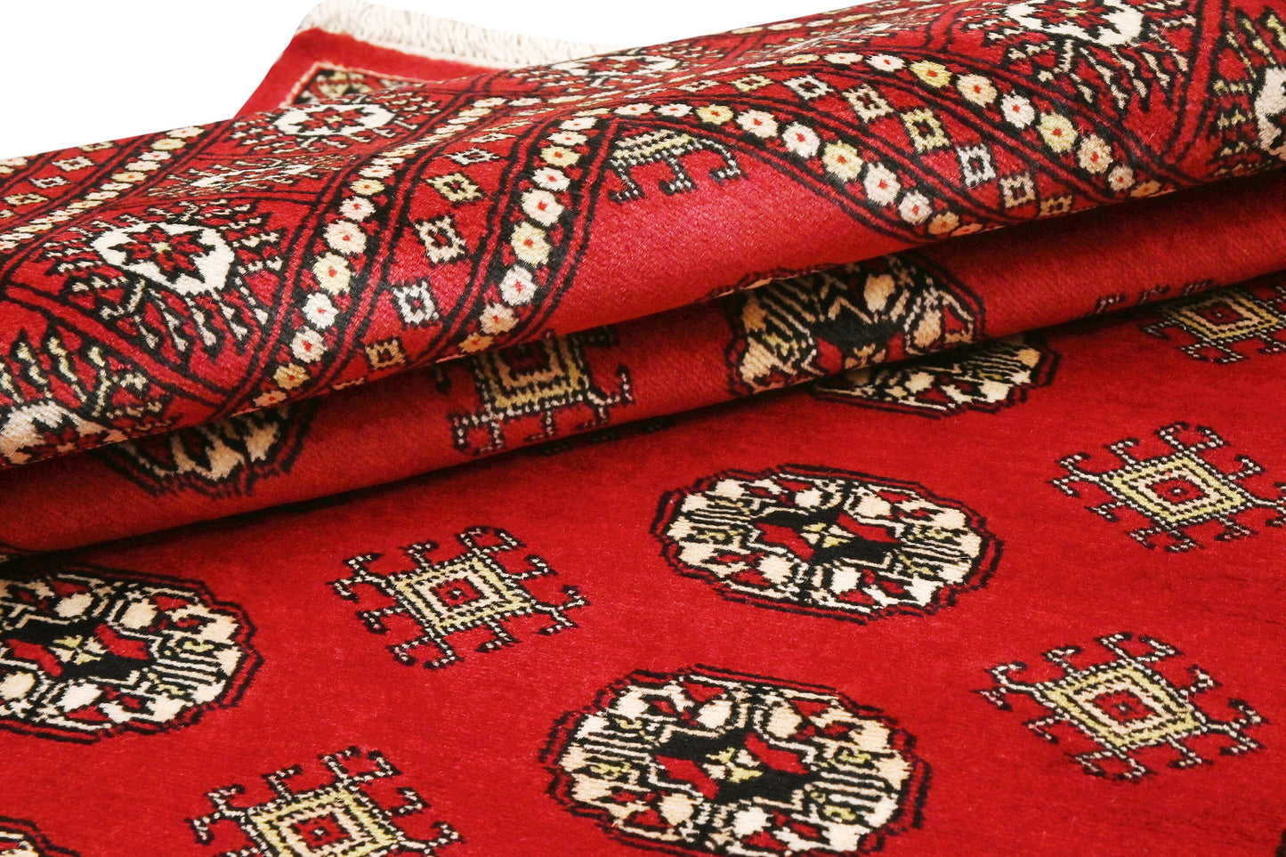 Bokhara Royal Tekke Carpet | 8'11" x 6' | Home Decor | Hand-knotted Wool Area Rug