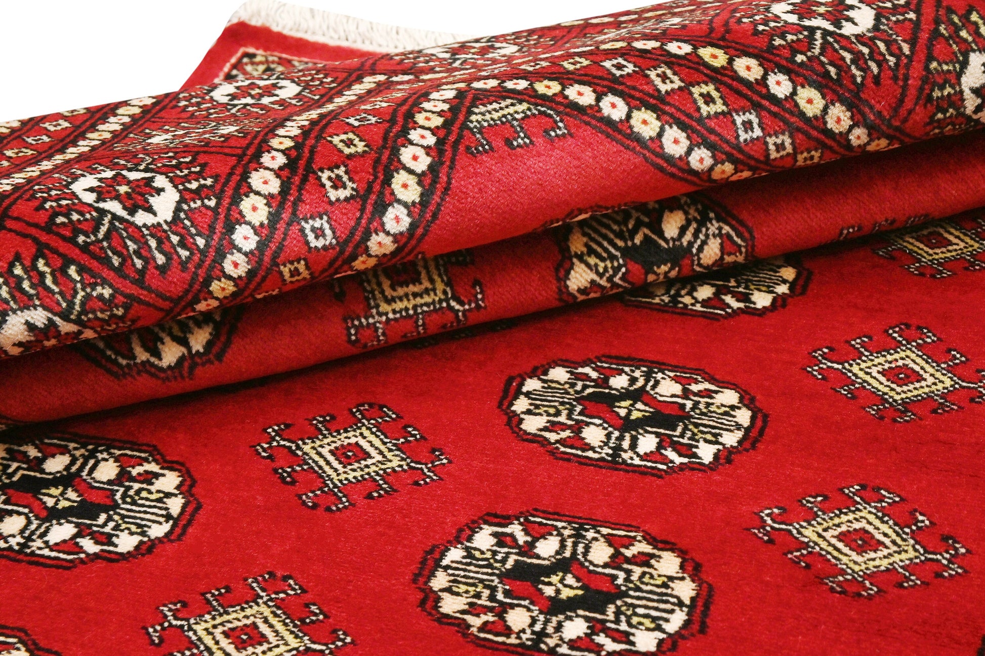 Bokhara Royal Tekke Carpet | 8'11" x 6' | Home Decor | Hand-knotted Wool Area Rug