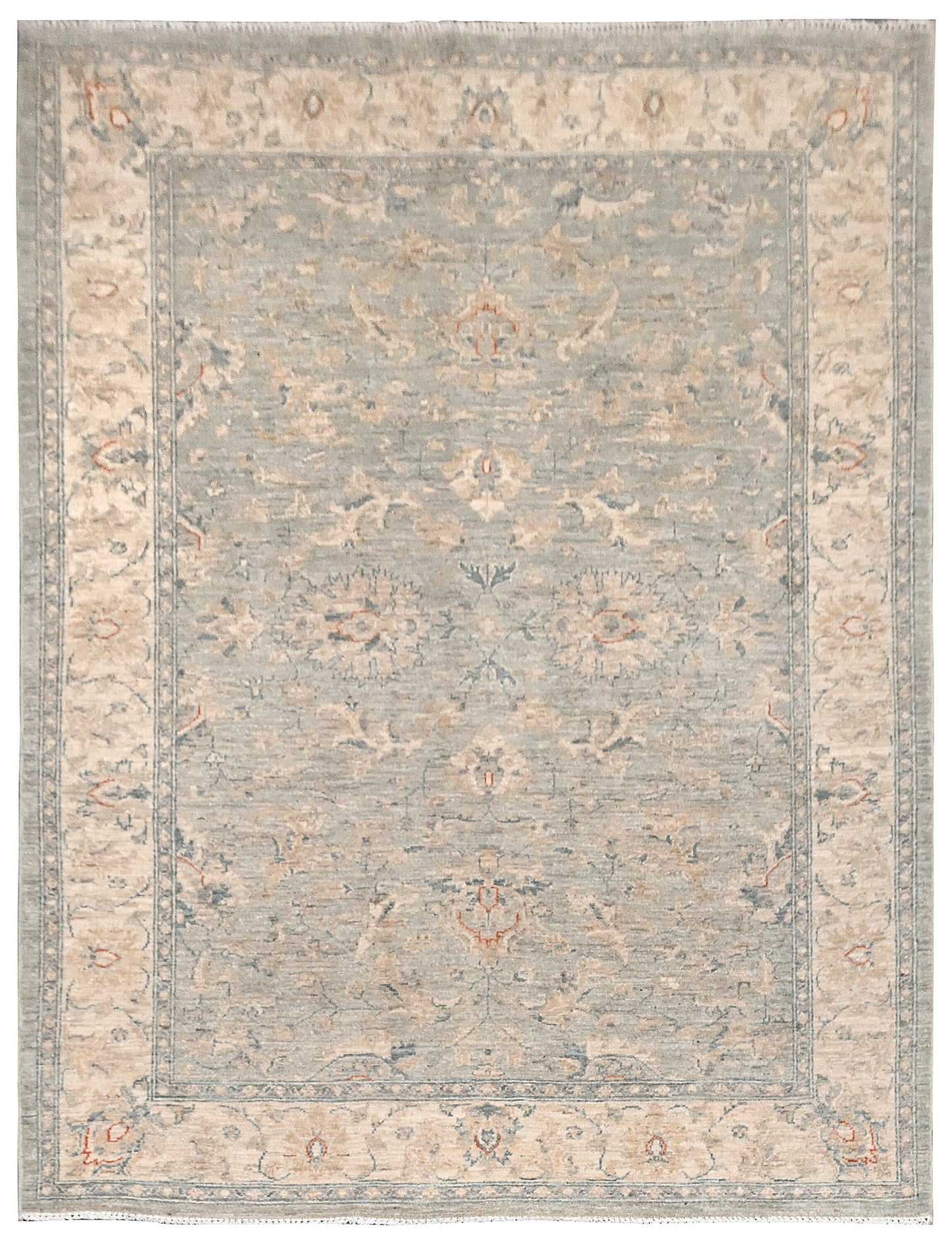 Kandahar Gardens Carpet | 7'1" x 5'1" | Home Decor | Hand-knotted Wool Area Rug