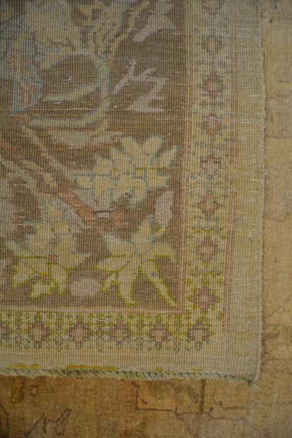 Badakshan Carpet | 12'10" x 10' | Home Decor | Hand-knotted Wool Area Rug