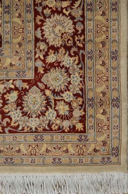 Ghoum Silk Carpet | 10'5" x 8'1" | Home Decor | Silk & Wool Area Rug