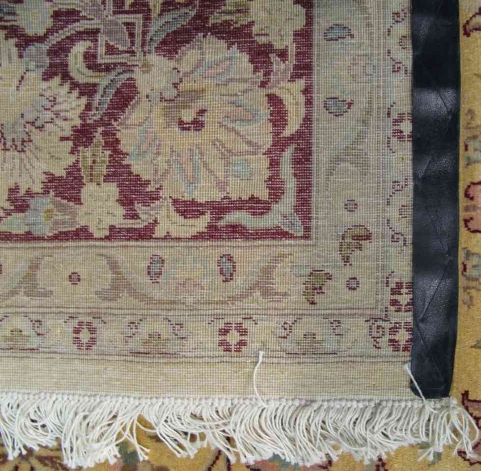 Millefleurs - Quarter Moon Silk Carpet | 11'10" x 8'2" | Home Decor | Wool Area Rug