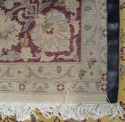 Millefleurs - Quarter Moon Silk Carpet | 11'10" x 8'2" | Home Decor | Wool Area Rug