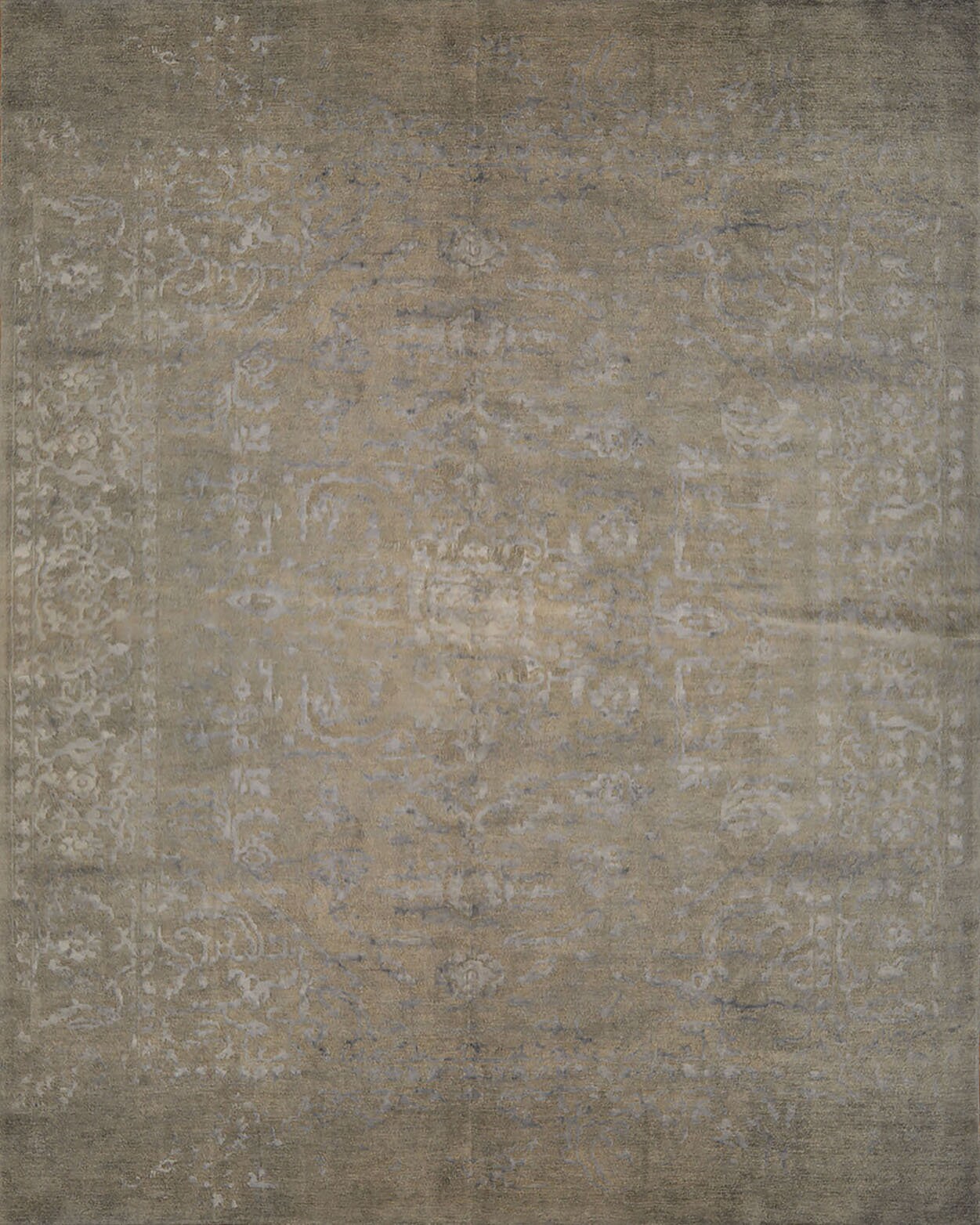 Samoke Carpet | 15' x 12' | Home Decor | Wool & Silk Area Rug