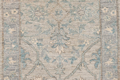 Kandahar Gardens Runner Rug | 9'9" x 2'11" | Genuine Hand-knotted Rug | Area Rug