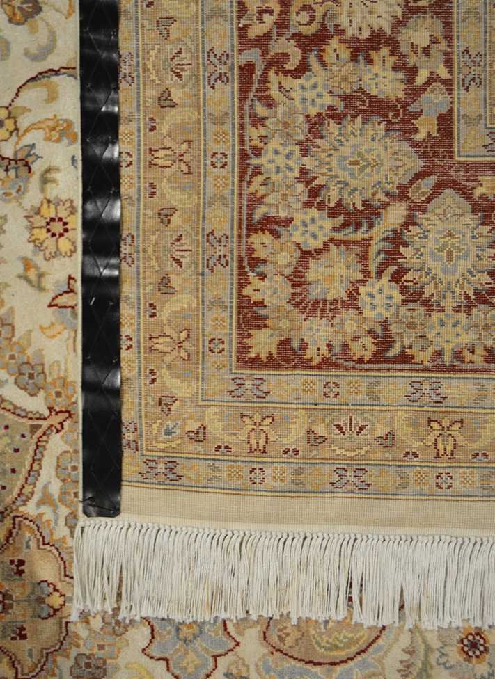 Ghoum Silk Carpet | 10'5" x 8'1" | Home Decor | Silk & Wool Area Rug