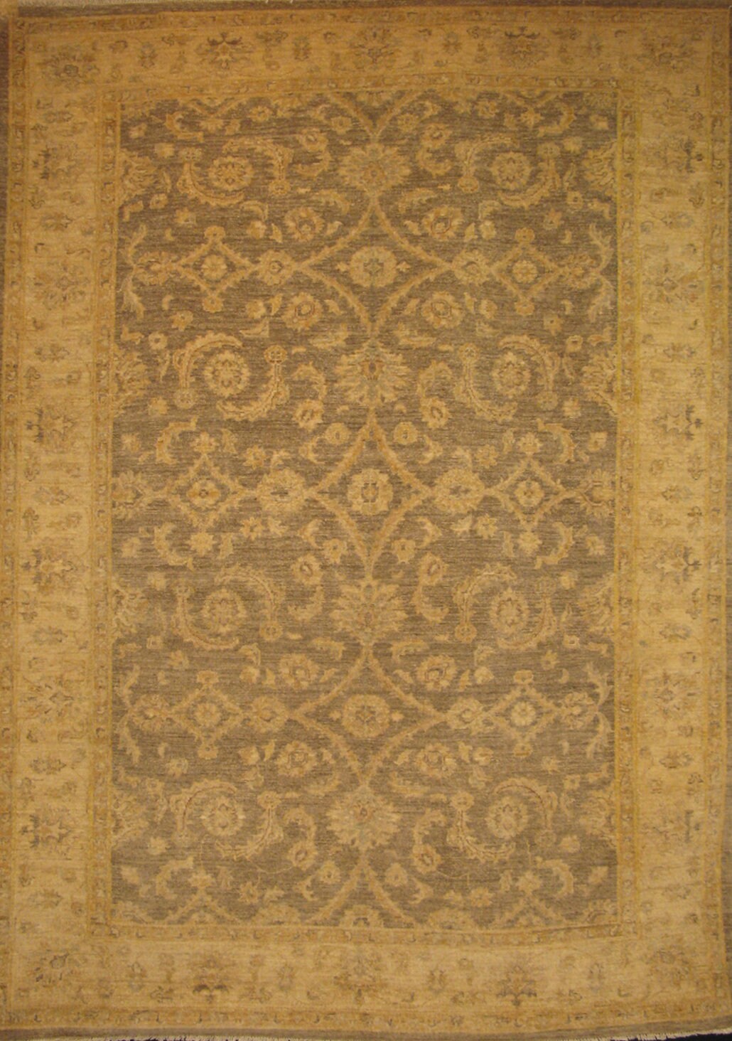 Sari Pul Gardens Carpet | 8'8" x 6'3" | Home Decor | Hand-knotted Wool Area Rug