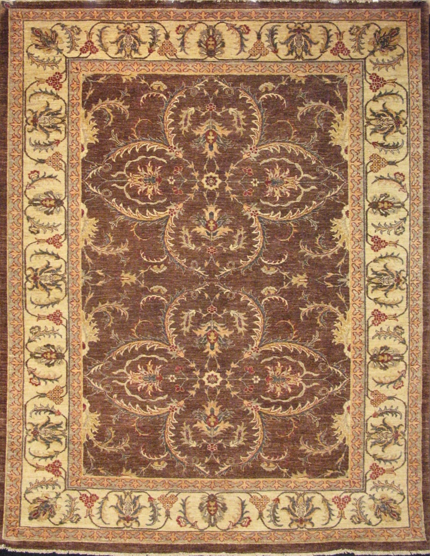 Helmand Wool Carpet | 8'3" x 6'6" | Home Decor | Hand-knotted Wool Area Rug