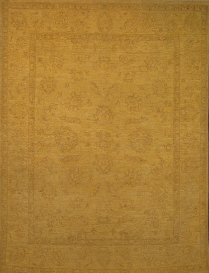 Helmand Lotus Wool Carpet | 7'9" x 5'11" | Home Decor | Hand-knotted Wool Area Rug